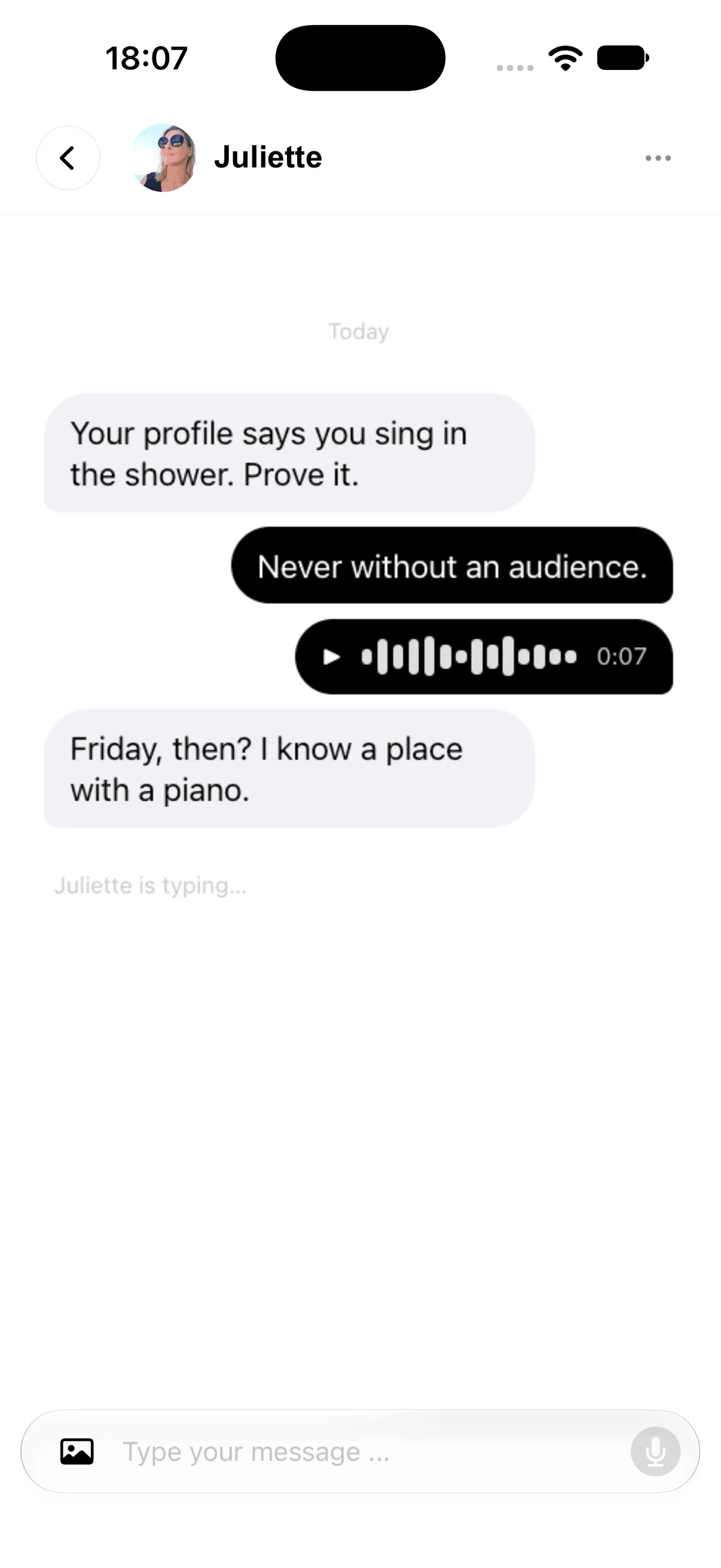 Talk like you mean it.